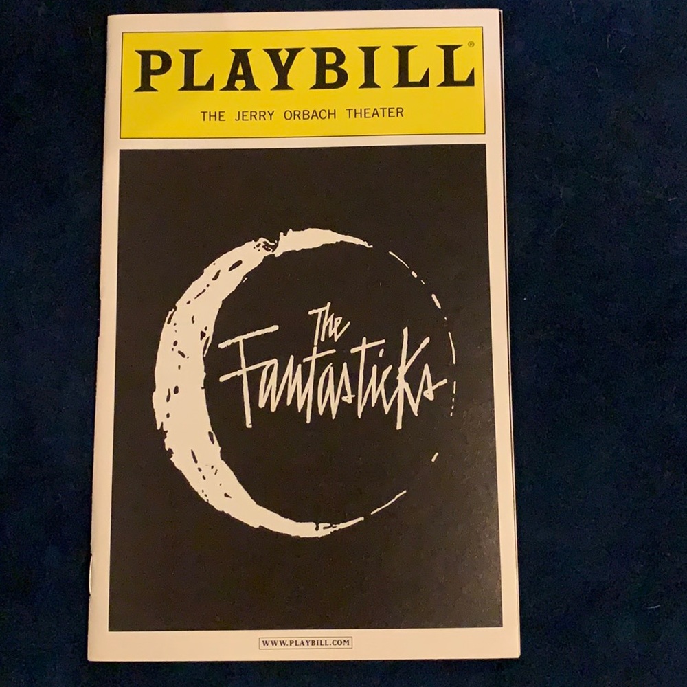 *3 for $10* The Fantastiks Broadway Playbill